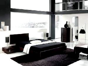 Стиль модерн в оформлении интерьера спальни.