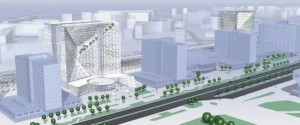 В Минске реализуют проект нового здания с зелеными террасами